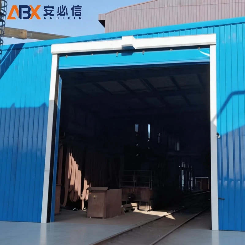 鹤岗PVC堆积门